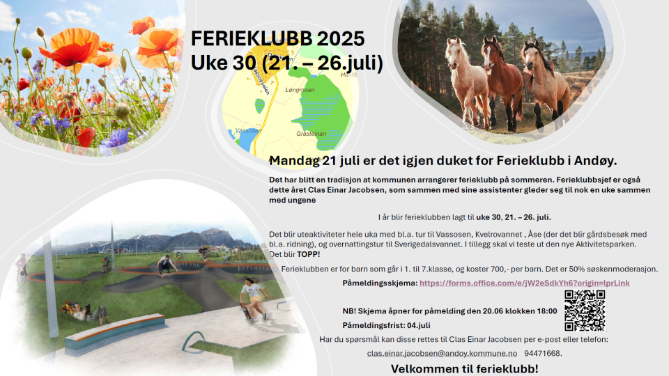 Lenke til artikkel: Ferieklubb 2025