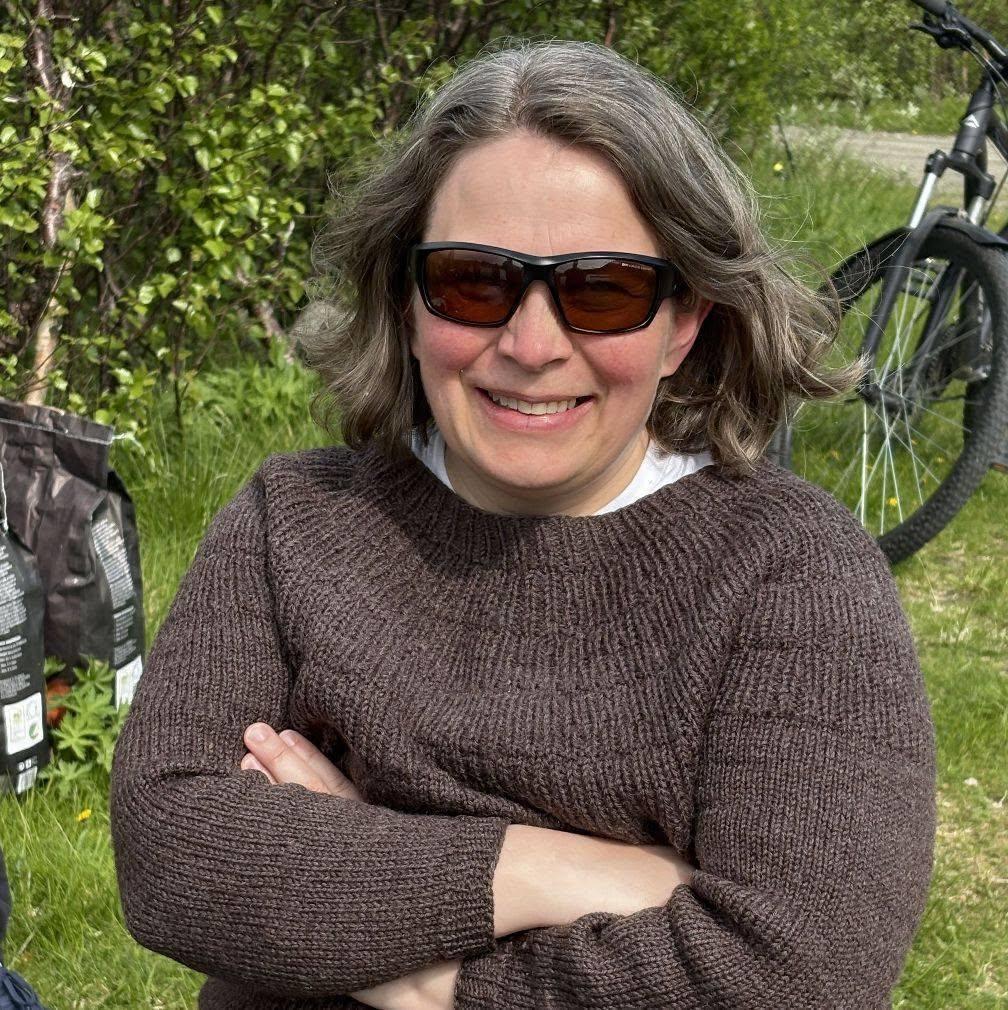 Kristin Krey, leder for Rock Mot Rus - Klikk for stort bilde